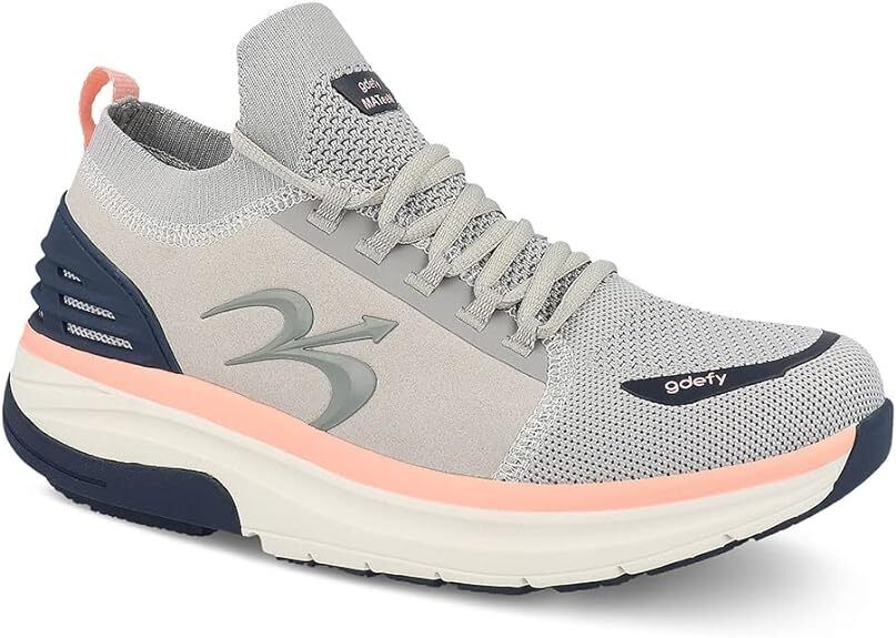 Gravity Defyer GDEFY Womens MATeeM CrossTrainer TB9036FGPM GrayPink New - AllSportsWearUSA